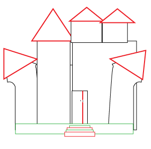 How to draw a Halloween Haunted House